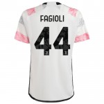 Günstige Fußballtrikots Juventus Fagioli 44 Auswärtstrikot 2023-24 Kurzarm